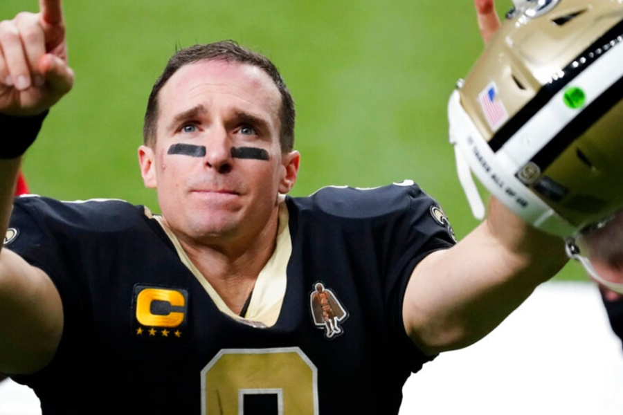 drew brees makes his nbc debut, internet amazed by his new hair