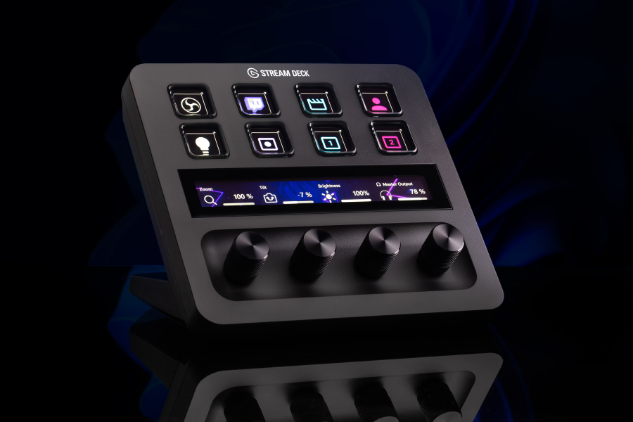 knurled knobs stream deck