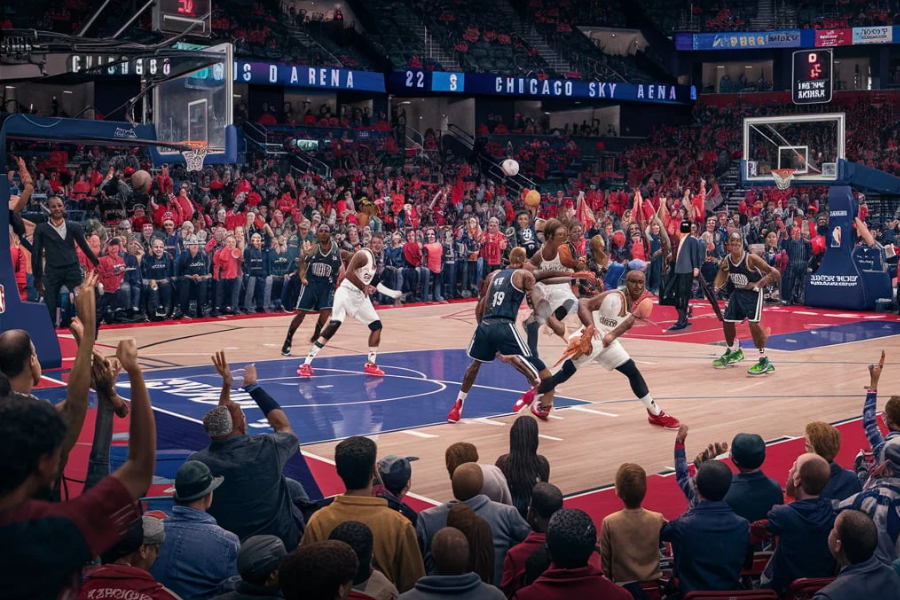 nba 2k23 chicago sky arena